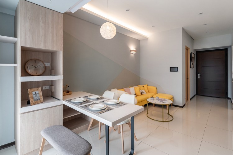 現代簡約小戶型餐廳裝修效果圖