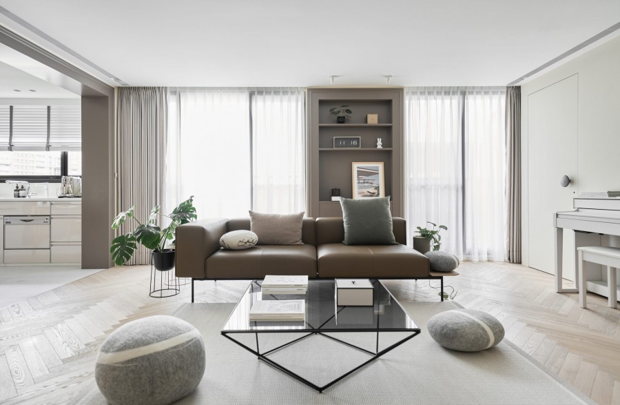 北歐風兩居室裝修效果圖