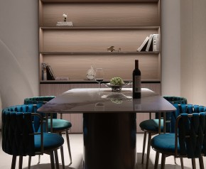 輕法式別墅影音室裝修效果圖