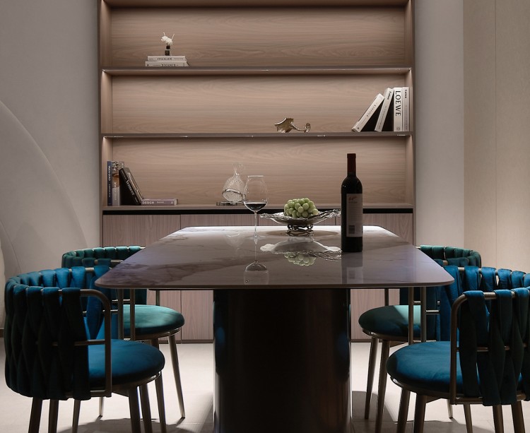 輕法式別墅影音室裝修效果圖