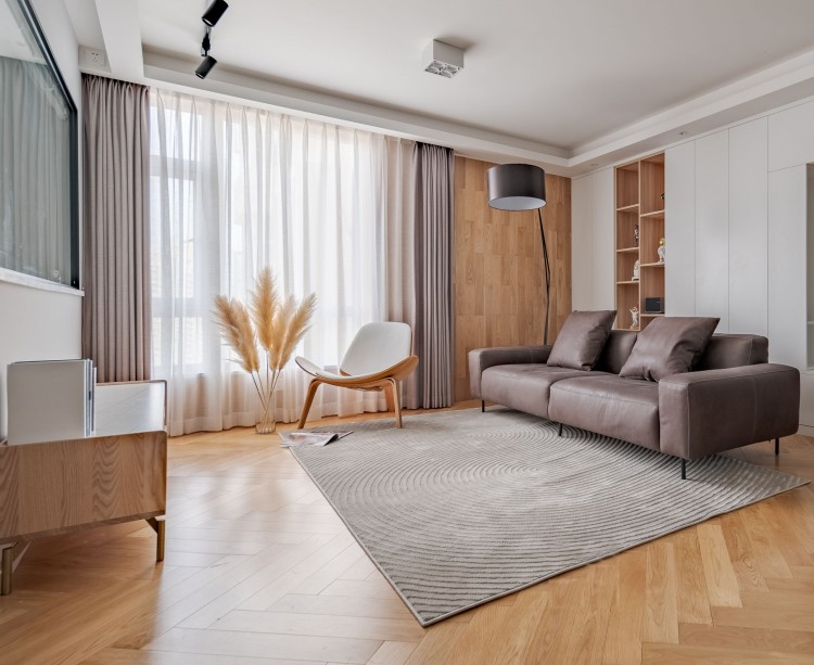 極簡(jiǎn)日式三居室裝修效果圖