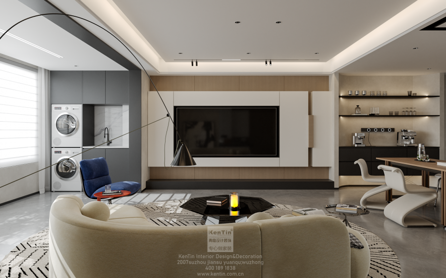 保利天匯現(xiàn)代簡約精裝改造效果圖