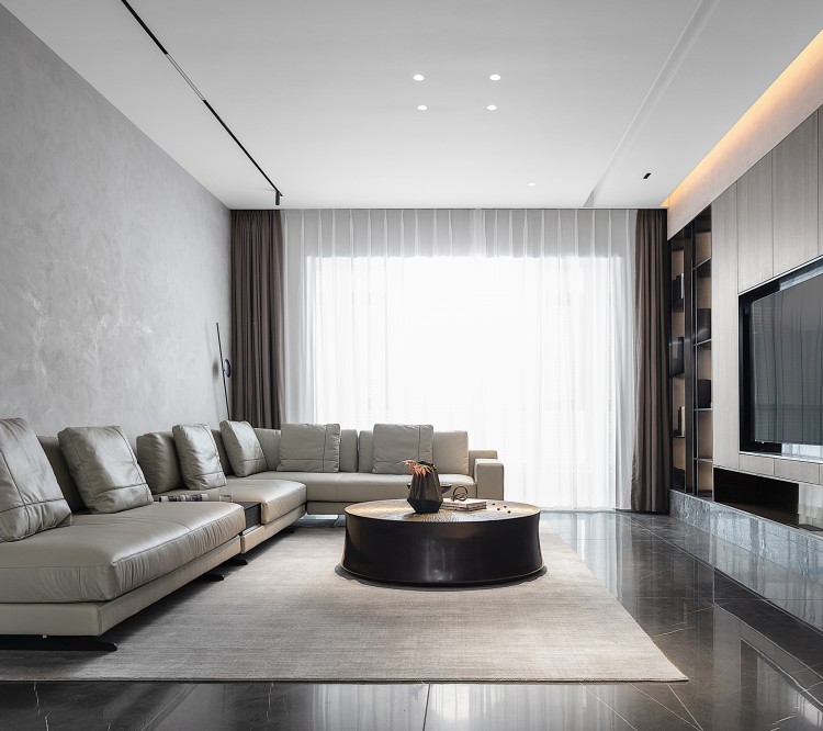 現代意式大平層裝修效果圖