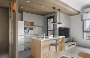 日式小戶型廚房裝修效果圖