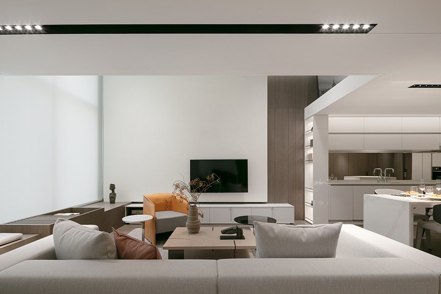 現代簡約風客廳裝修效果圖