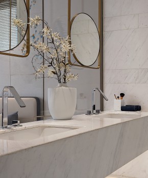 新中式別墅衛生間裝修效果圖