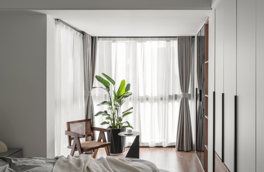 北歐風(fēng)復(fù)試臥室裝修效果圖