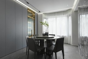 意式別墅餐廳裝修效果圖