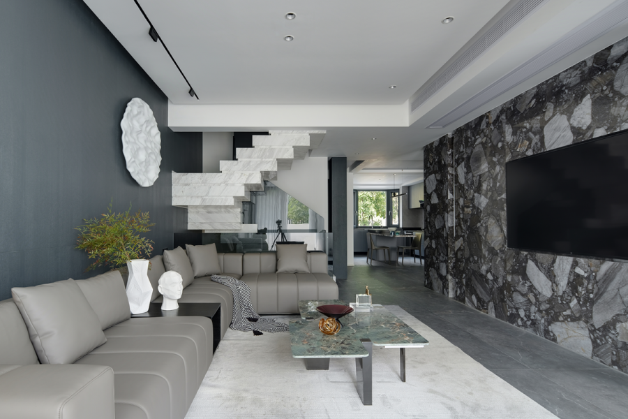 意式別墅客廳裝修效果圖