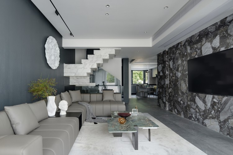 意式別墅客廳裝修效果圖