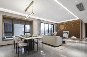 意式三居室餐廳裝修效果圖