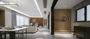 意式三居室玄關過道裝修效果圖