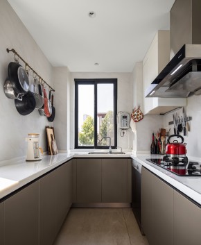 北歐風(fēng)三居室廚房裝修效果圖