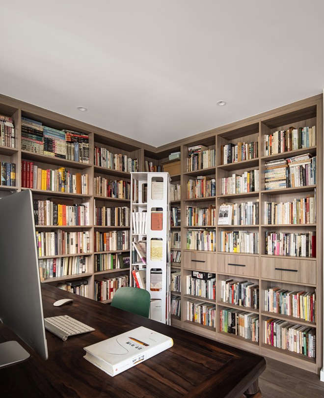 北歐風三居室書房裝修效果圖