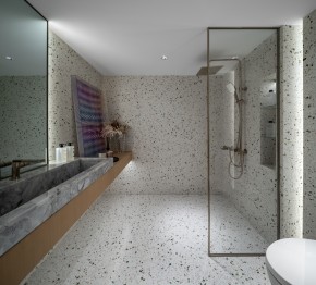 現(xiàn)代簡(jiǎn)約三居室衛(wèi)生間裝修效果圖