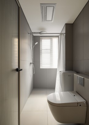 原木風三居室衛生間裝修效果圖