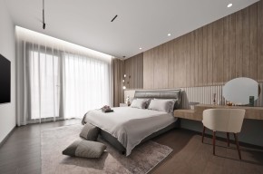 現(xiàn)代簡約別墅臥室裝修效果圖