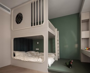 現代簡約三居室兒童房裝修效果圖