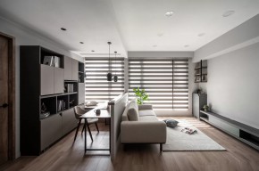 日式小戶型兩居室書房裝修效果圖