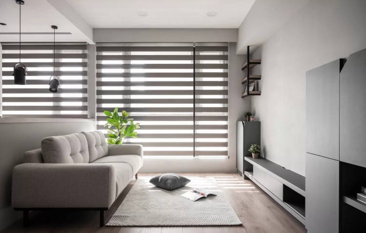 日式小戶型兩居室裝修效果圖