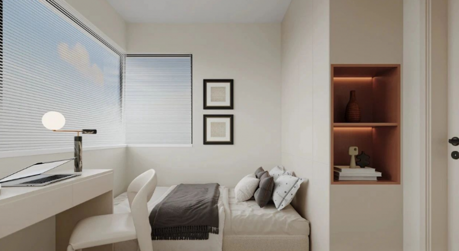 現代簡約三居室兒童房裝修效果圖