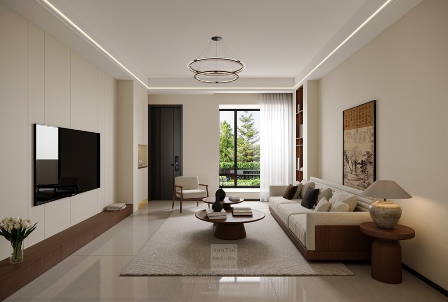 石湖之韻宋氏美學復式裝修效果圖