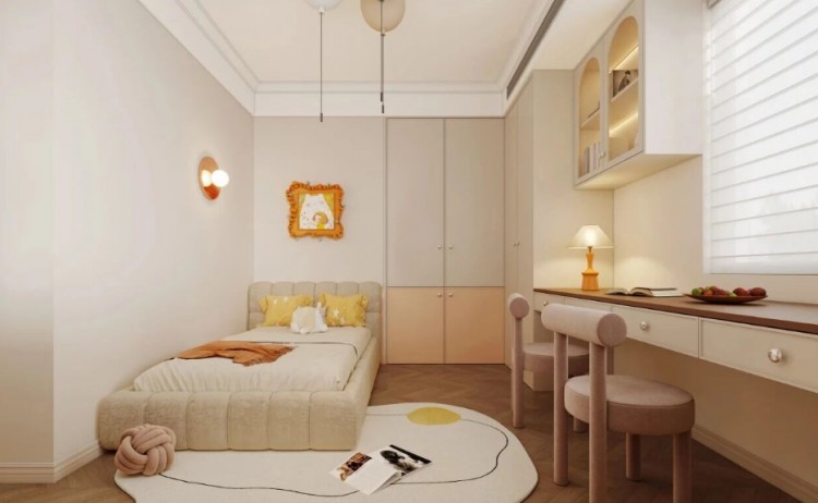 法式三居室兒童房裝修效果圖