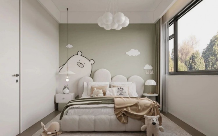 意式極簡三居室兒童房裝修效果圖