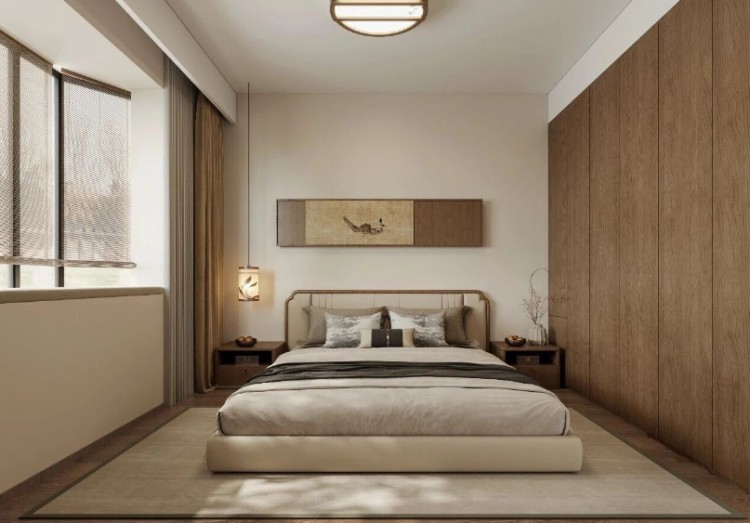 宋氏美學三居室臥室裝修效果圖