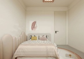 中古風三居室兒童房裝修效果圖