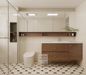 泓悅府疊墅法式中古衛生間裝修效果圖