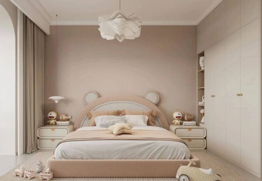 現代簡約兩居室臥室裝修效果圖