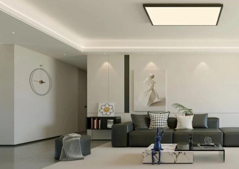 現代簡約三居室客廳裝修效果圖