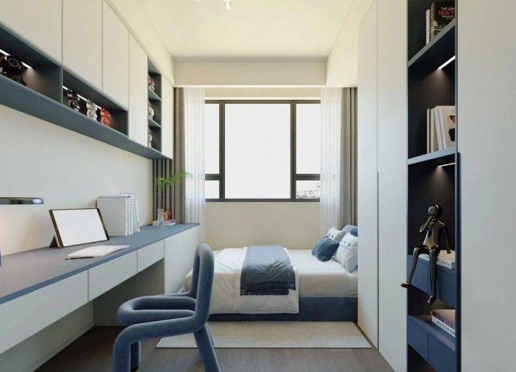 原木風三居室兒童房裝修效果圖