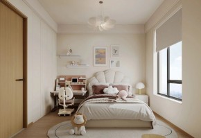 現代簡約三居室兒童房裝修效果圖