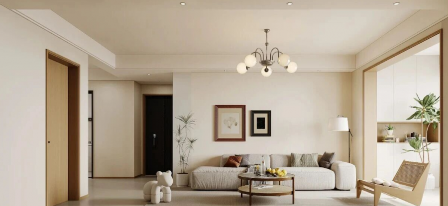 現代簡約三居室裝修效果圖