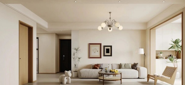 現(xiàn)代簡(jiǎn)約三居室裝修效果圖