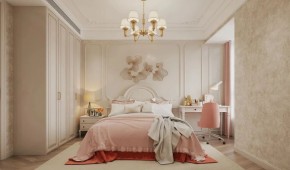 美式三居室臥室裝修效果圖