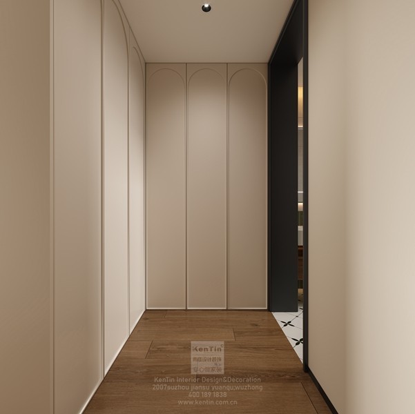 保利云上流光三居室衣帽間裝修效果圖