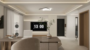 淺隱林泉現代簡約三居室客廳裝修效果圖