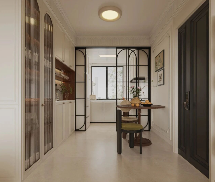 法式三居室餐廳裝修效果圖