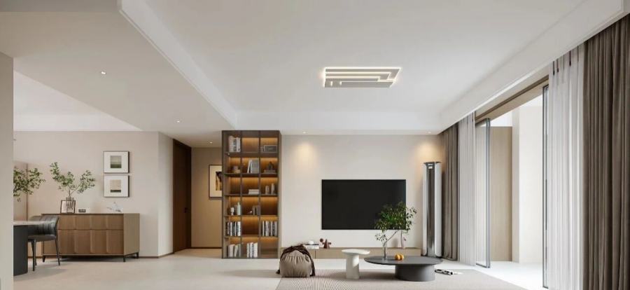 現(xiàn)代簡(jiǎn)約兩居室裝修效果圖