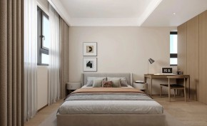 現代簡約兩居室臥室裝修效果圖