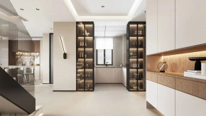 現(xiàn)代簡約復(fù)試廚房裝修效果圖