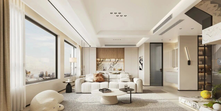 現代簡約復試裝修效果圖