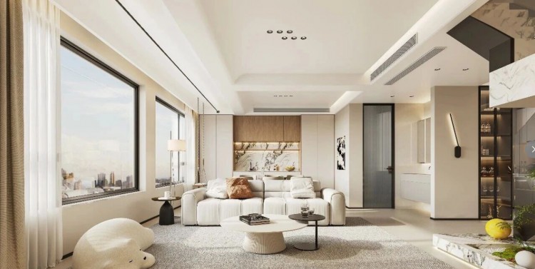 現代簡約復試裝修效果圖