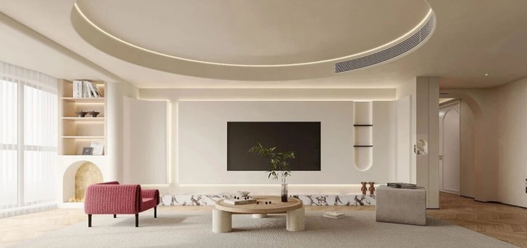 現(xiàn)代簡約三居室裝修效果圖