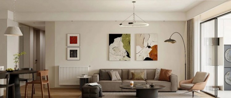 現(xiàn)代簡約三居室裝修效果圖