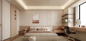 現代簡約三居室臥室裝修效果圖