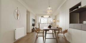 現(xiàn)代中式三居室餐廳裝修效果圖